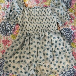 NWOT large crystal doll romper
